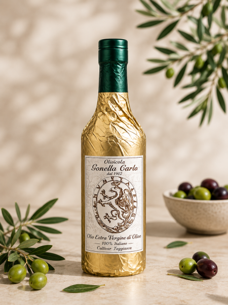 Preview: Natives Olivenöl Extra Taggiasca Ligurien 1l